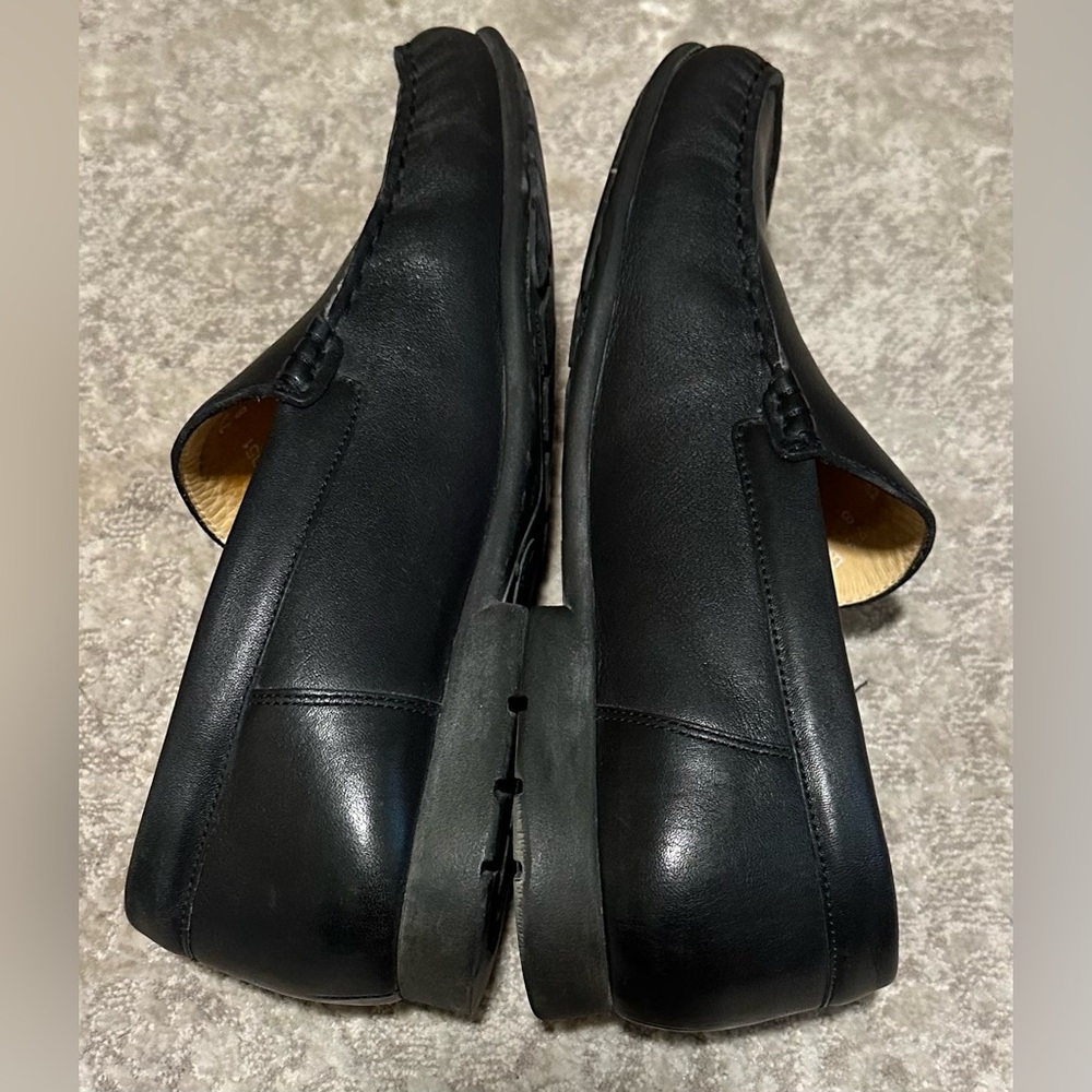 Men’s Mephisto Slip On Cool Air Loafers Black Genuine Leather Size 8 - Picture 6 of 8